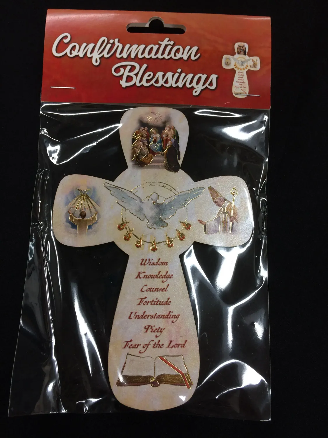 Confirmation Cross W/Bishop