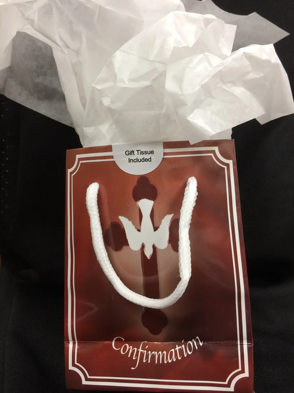 Sm Confirmation Gift Bag/Tissu