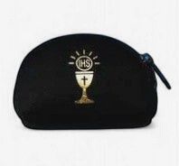 Communion Zippered Pouch Black