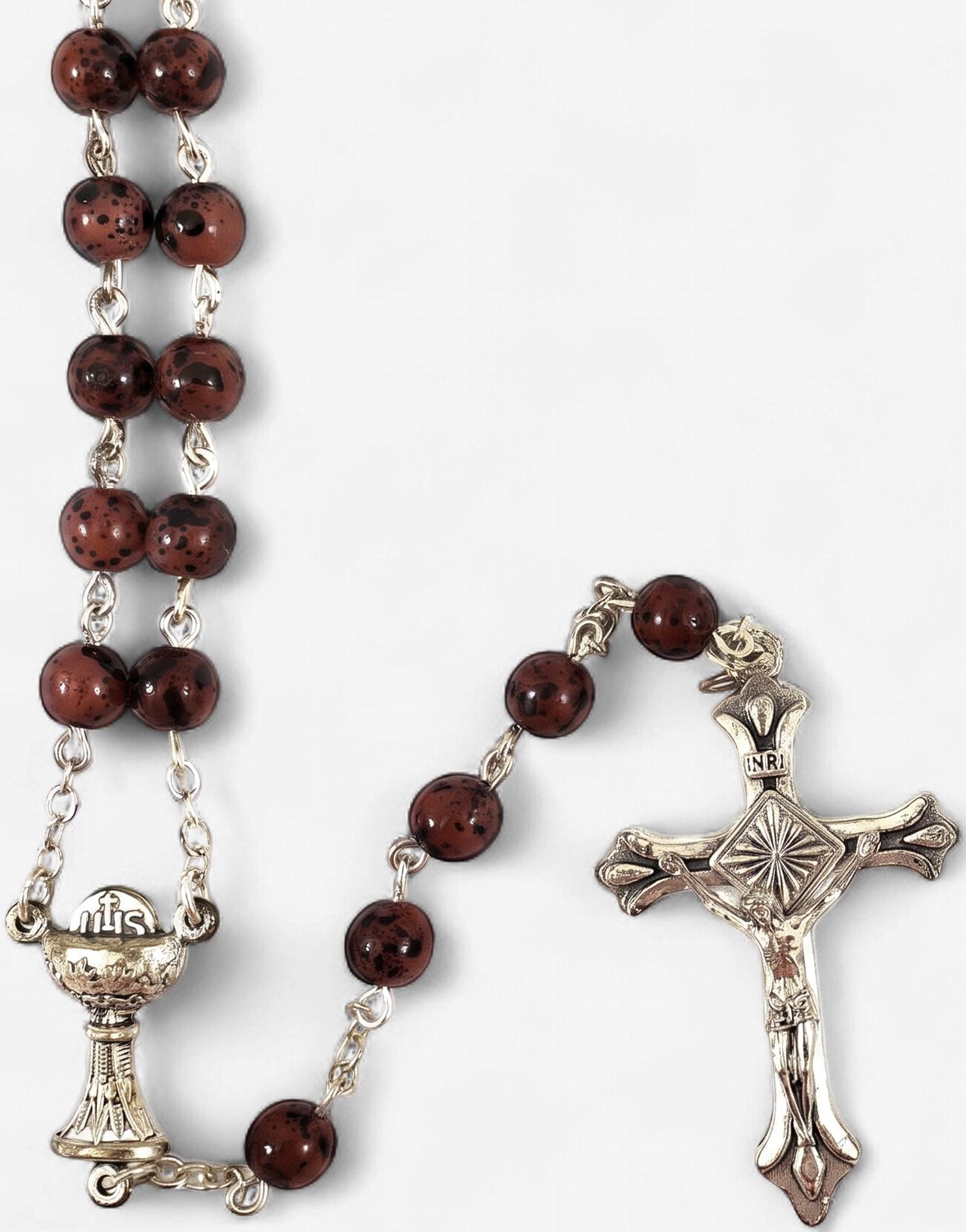 Brown Communion Rosary