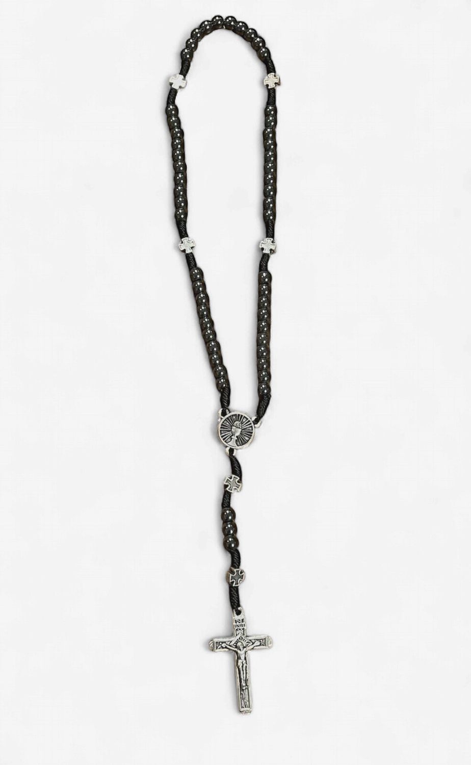 6mm Hematite Comm Rosary