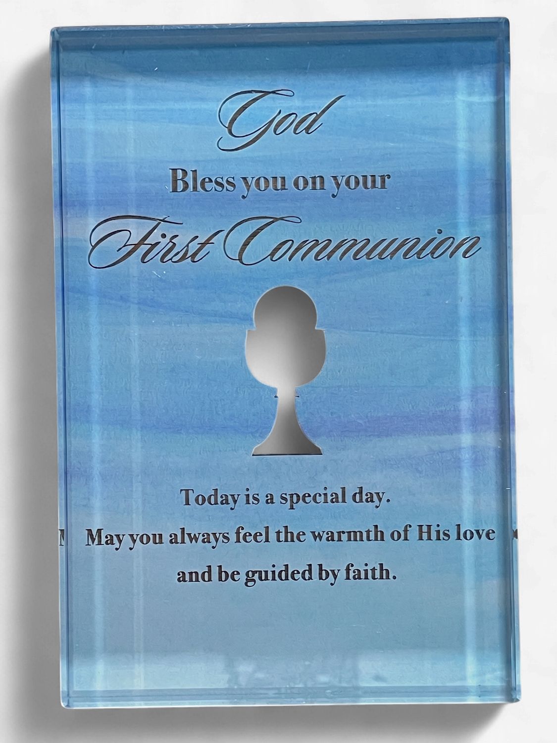 First Communion Plaque