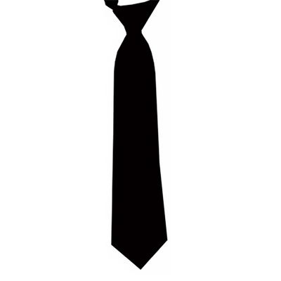 Black Nylon Communion Tie
