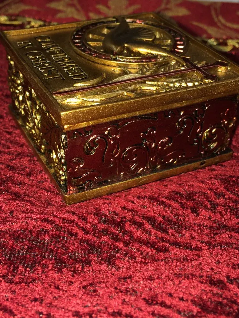 Confirmation Box Bronze Look