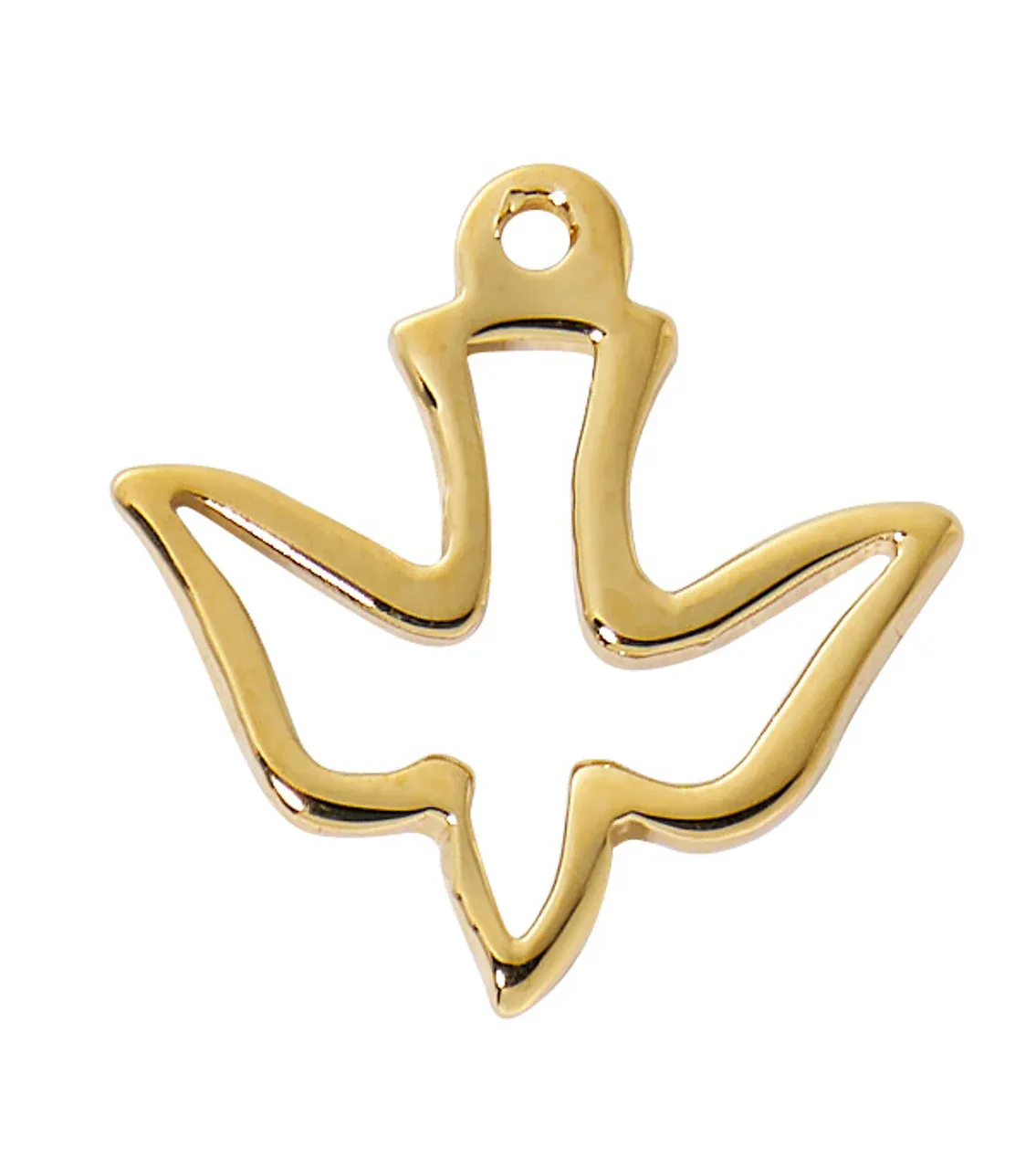Gs Dove Cut Out Necklace 16/18
