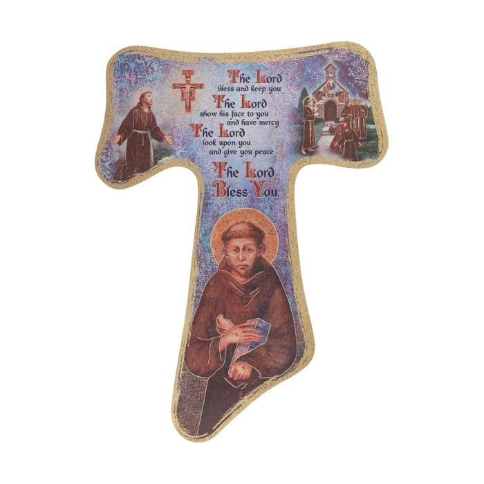 Tau Cross 8" St. Francis