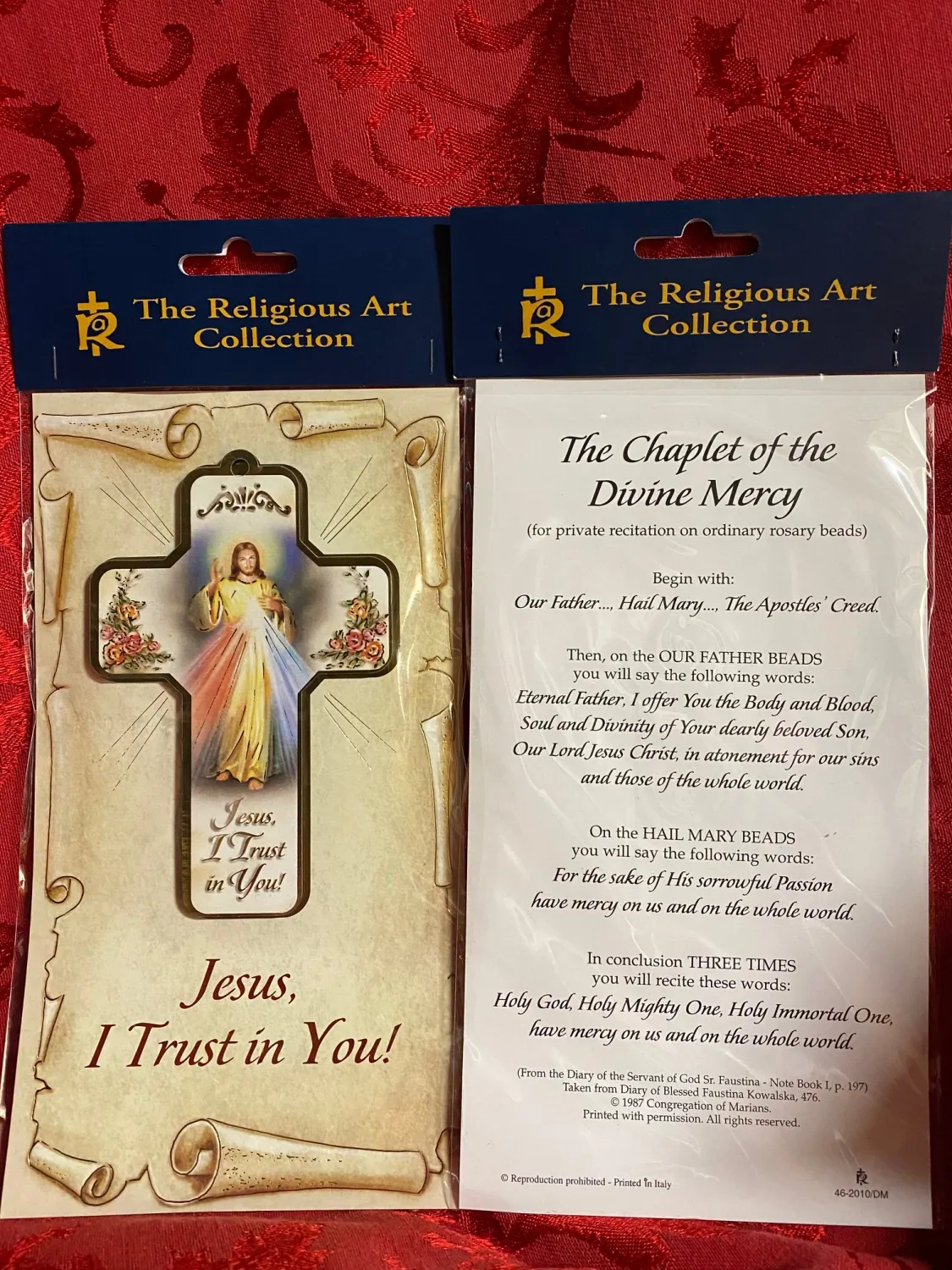 Jesus, I Trust In You Cross