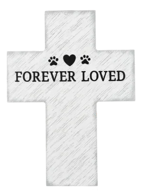 Pet Memorial Cross Loved