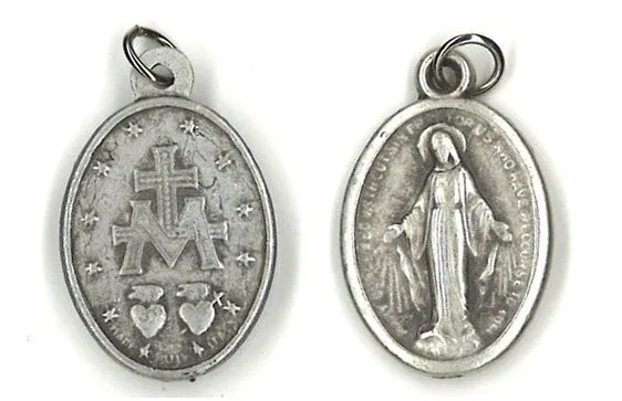 Miraculous Medals 100 Ct Oxidi