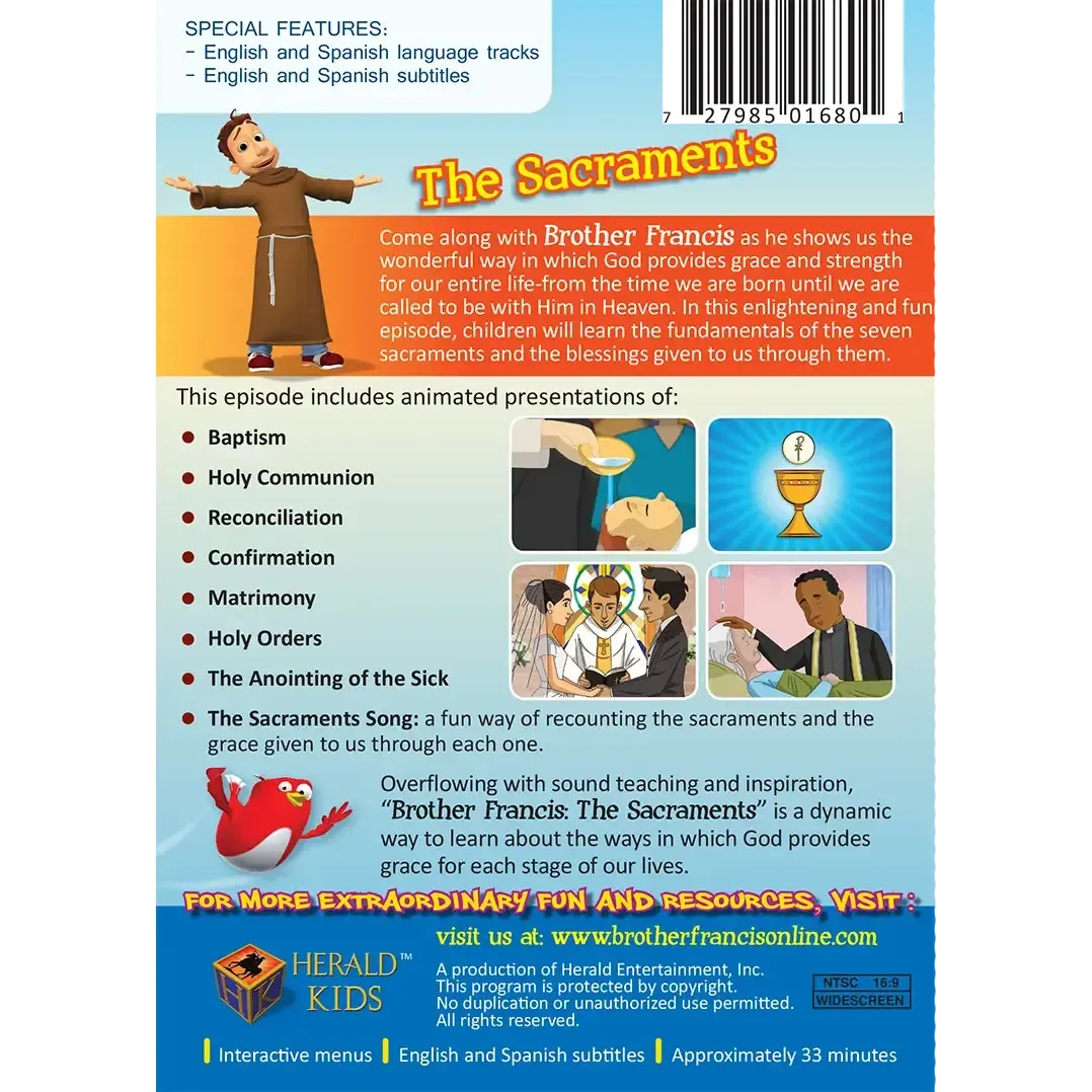 Bro Francis The Sacraments Dvd