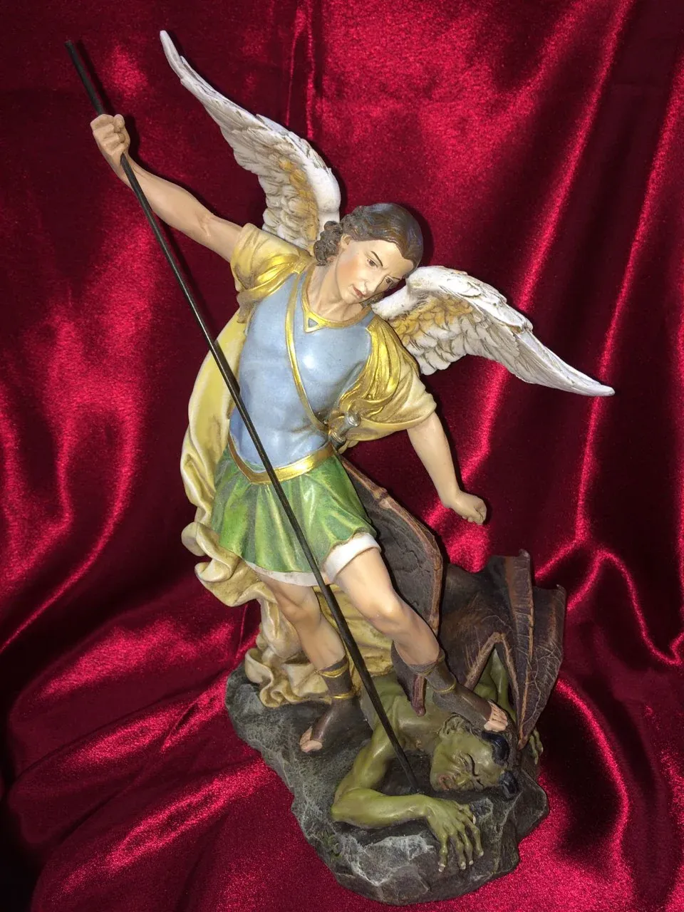 St Michael 12" Resin