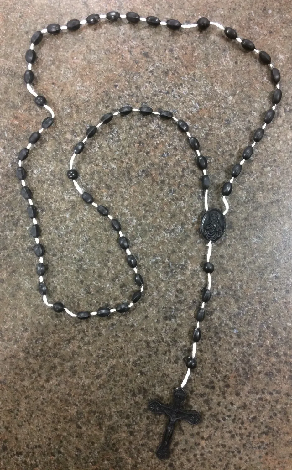 Black Coco Rosary
