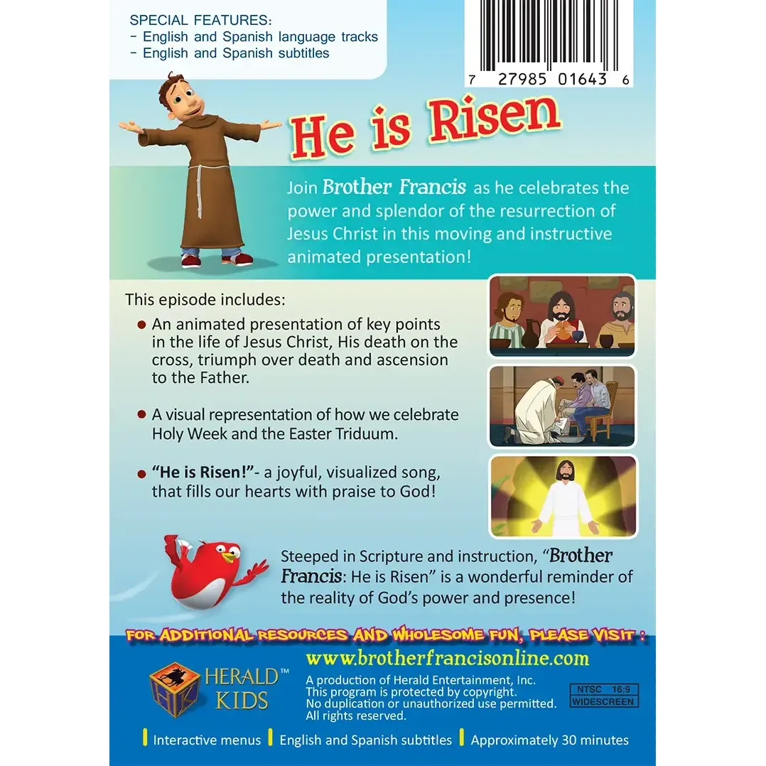 Bro Francis: He Is Risen Dvd