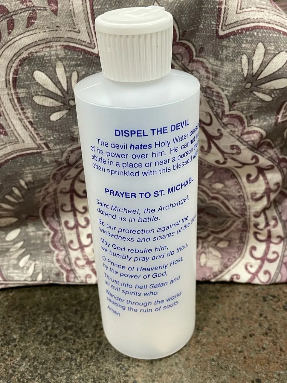 Holy Water Bottle St Mike