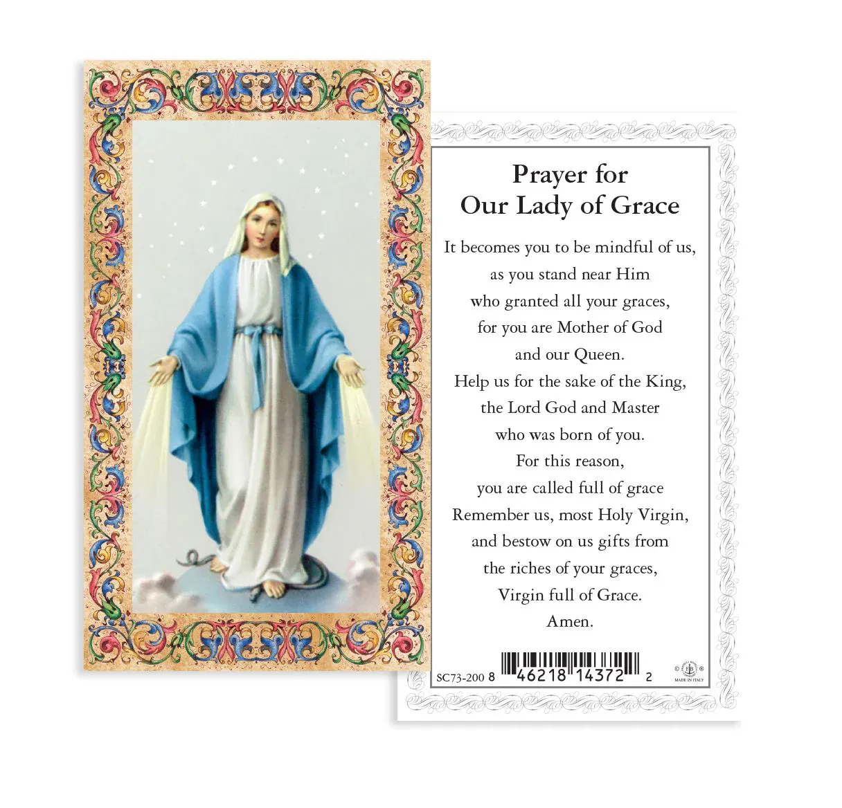 Patron St Statue Ol Grace