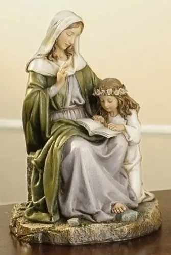 St. Anne With Child Mary 7"