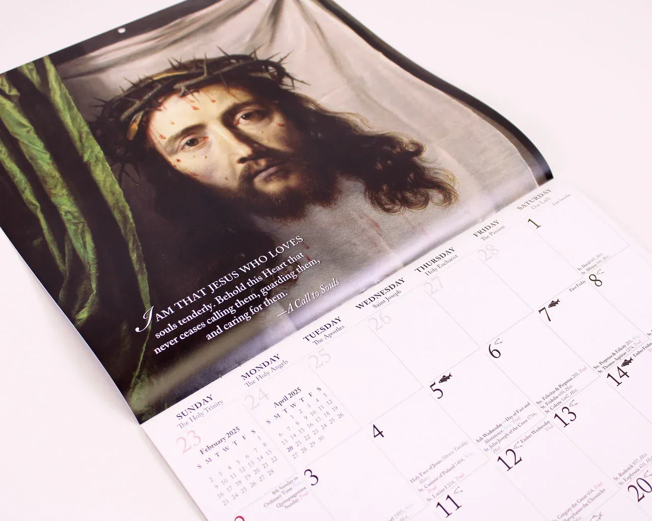 Life of Our Lord Wall Calendar