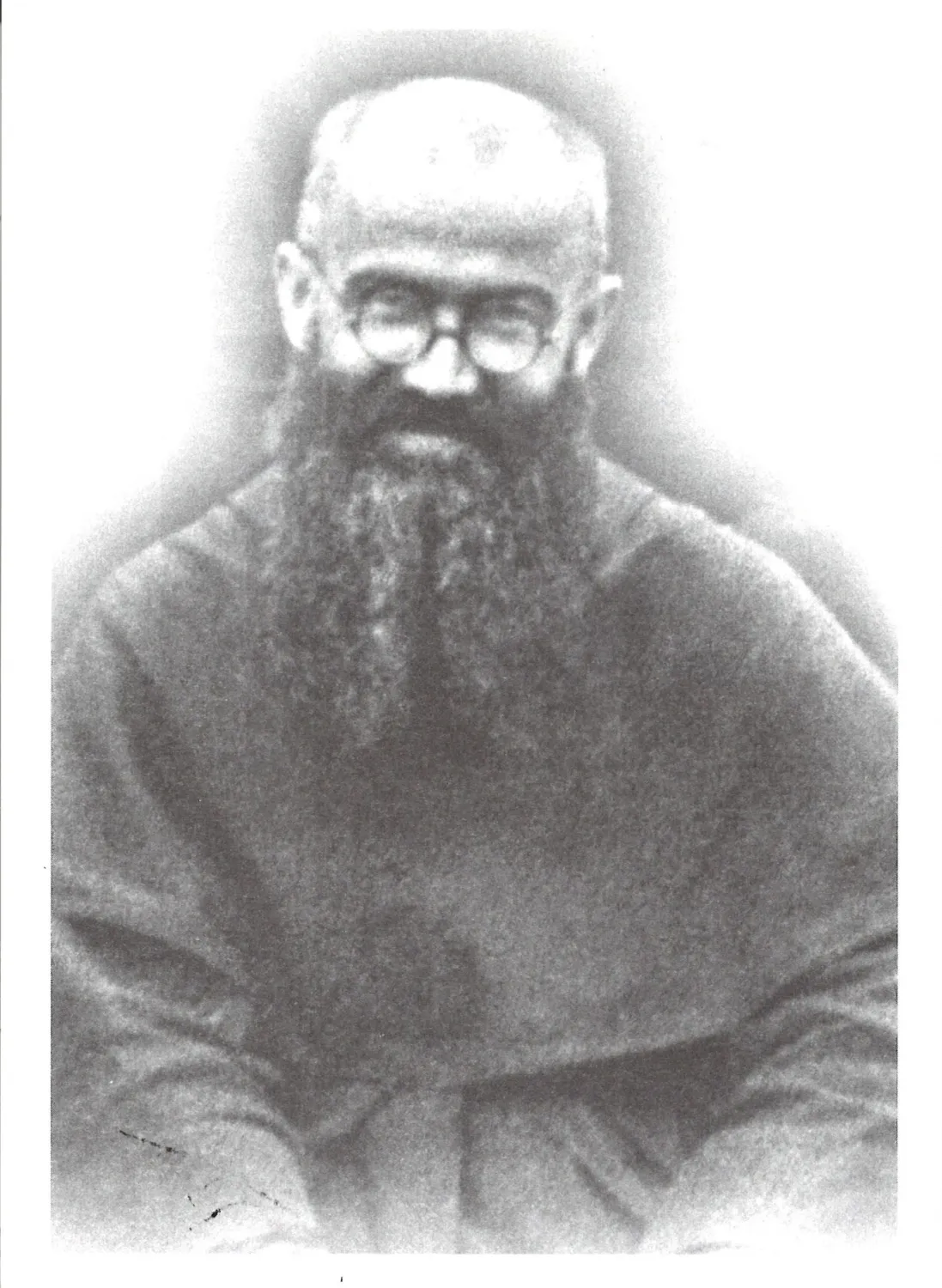 St Max Kolbe Photo Beard/Smile