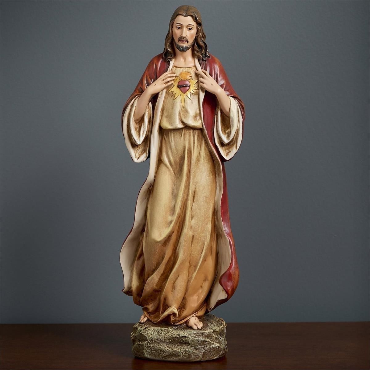 Sacred Heart of Jesus On Rock