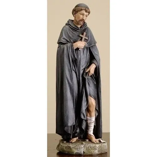 St Peregrine 10" Statue Renais