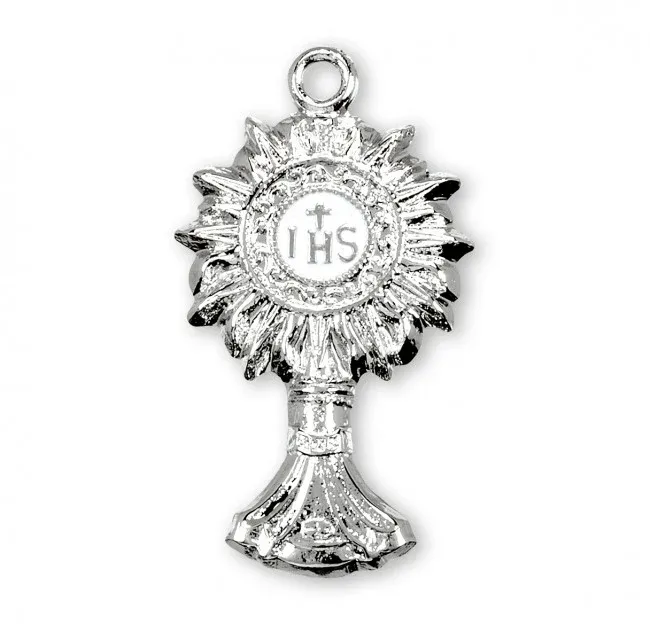 SS Monstrance Medal 18"