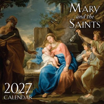 Mary And Saints Wall Calendar