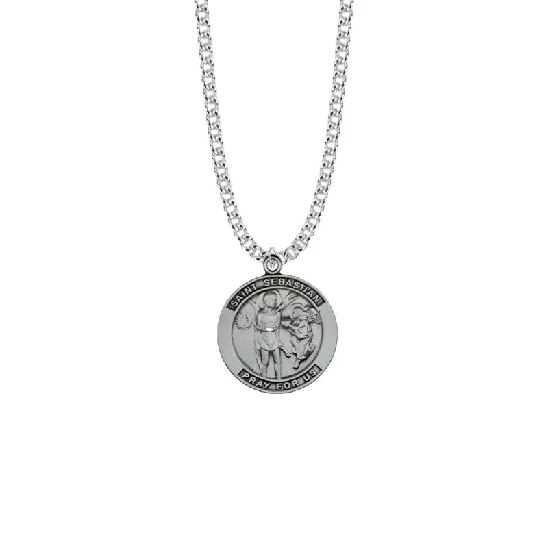 SS St Sebastian Medal 24"