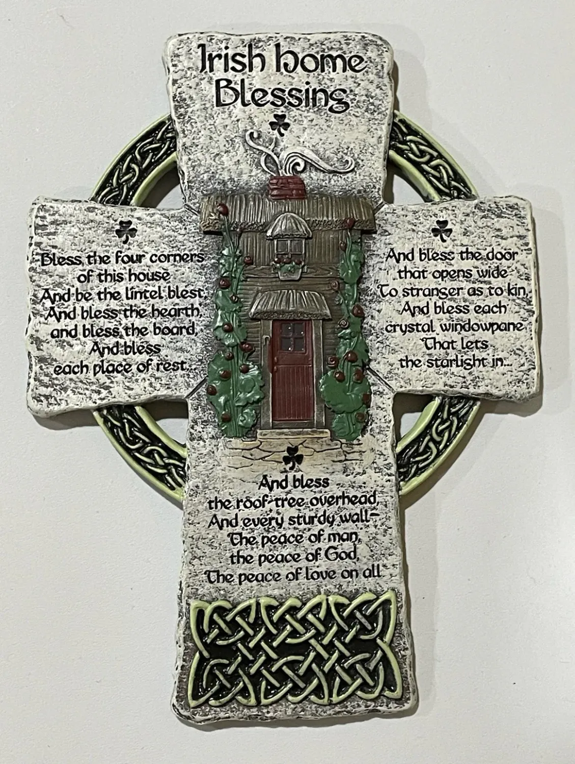 Irish Home Blessing Cross