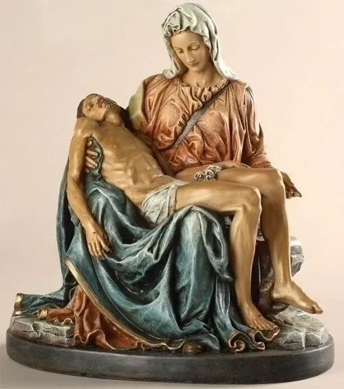 Pieta In Color 9" Renaissance