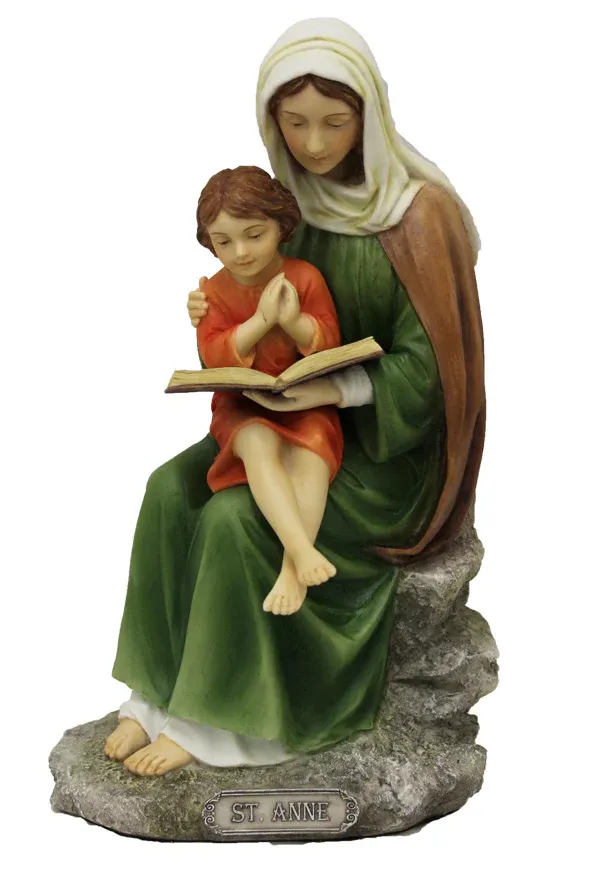 St Anne &amp; Child Mary Statue