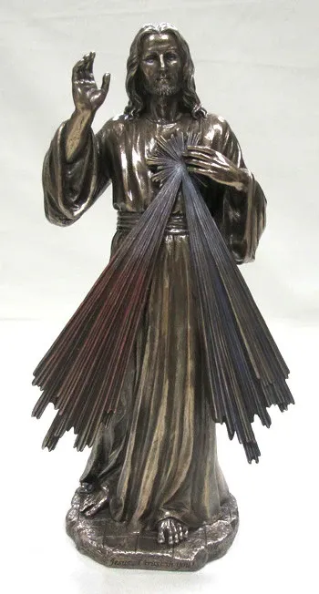 Divine Mercy 12" Hand Painted