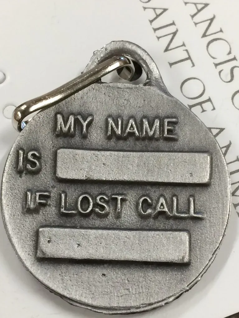 Pet Medal-St Francis/Carded L