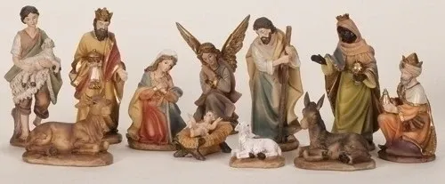 Nativity Set 6" 11Pc