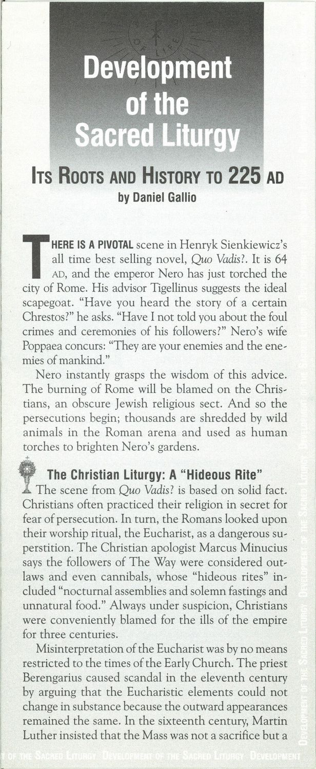 Development of Sacred Liturgy 2