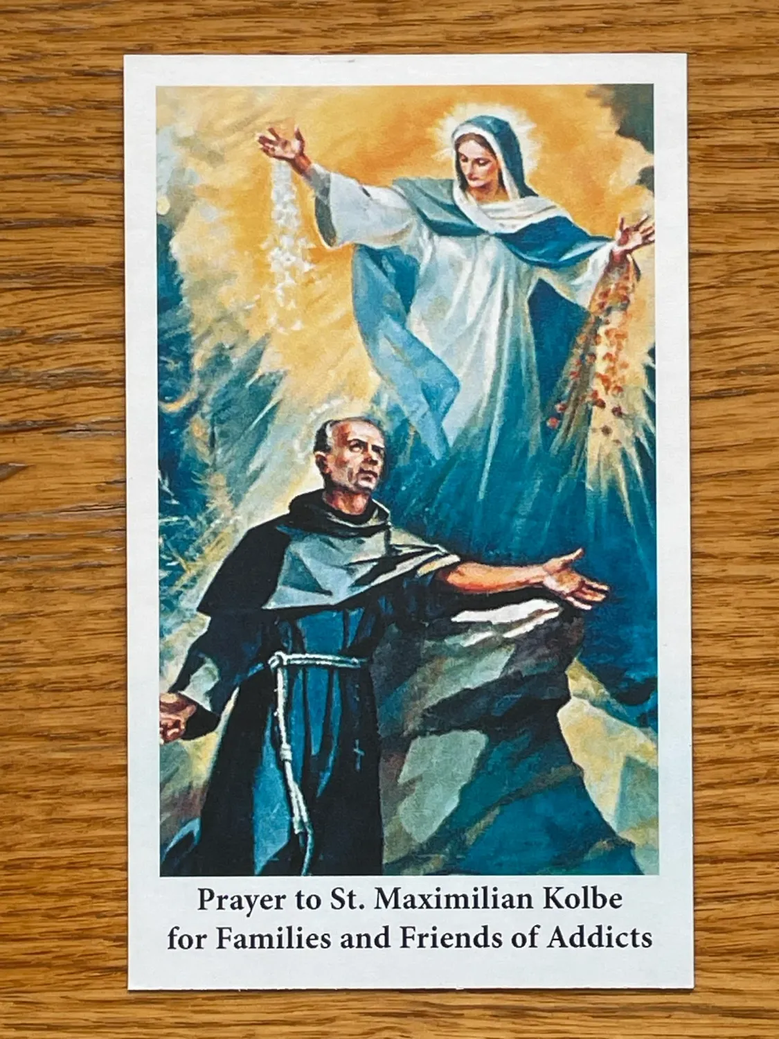 Prayer To St Max Kolbe Addicts