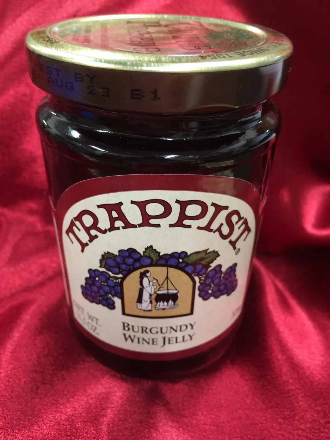 Trappist Burgundy Wine Jelly