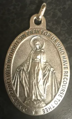 Lg Miraculous Medal 1.75"