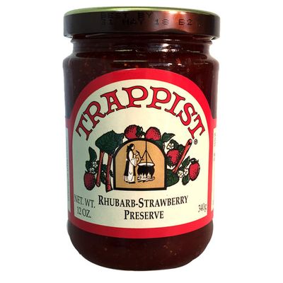 Trappist Rhubarb Strawberry Preserve