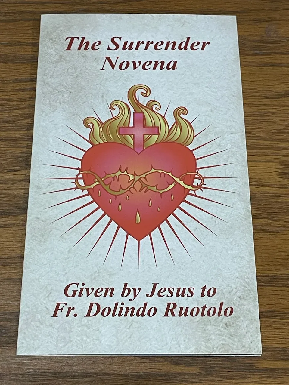 Large Surrender Novena Prayer