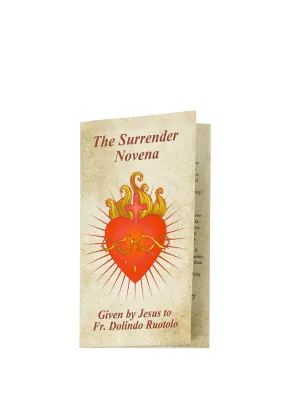 Large Surrender Novena Prayer