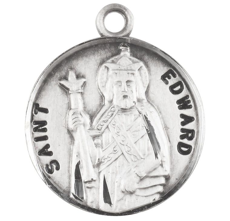 St Edward Round Medal 20" Chain