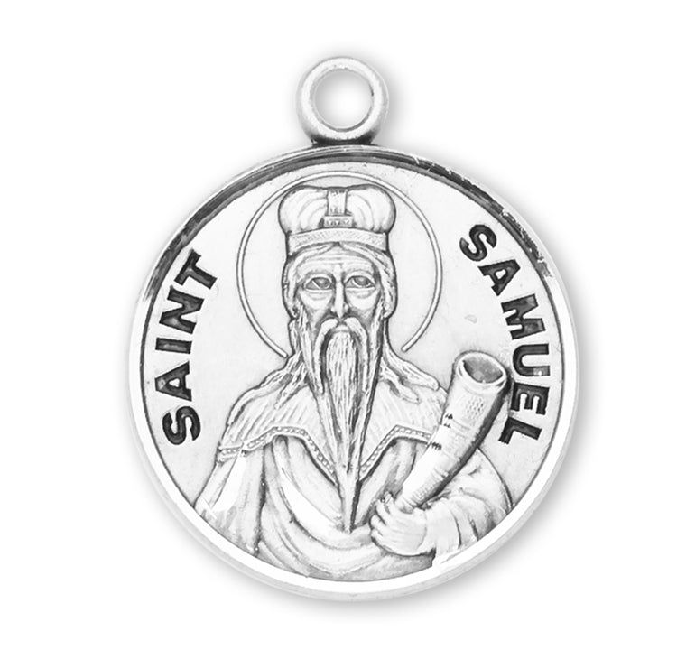 St Samuel Round Medal 20" Chain