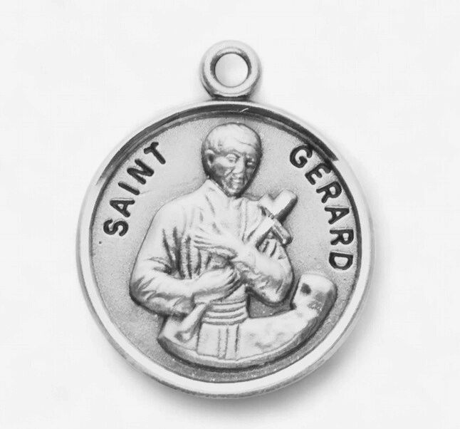 St Gerard Round Medal 20" Chain
