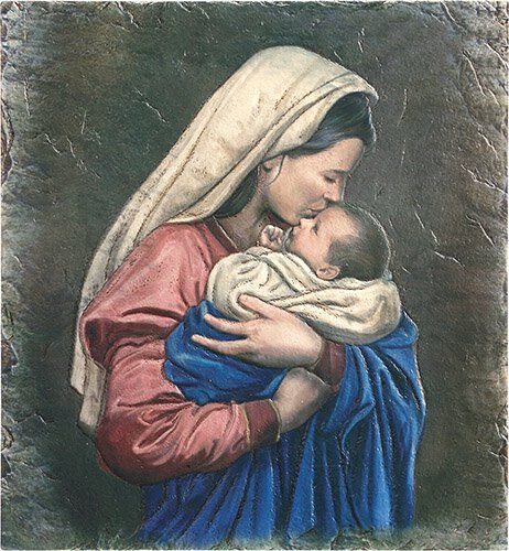 Divine Mercy Wall Plaque 8"