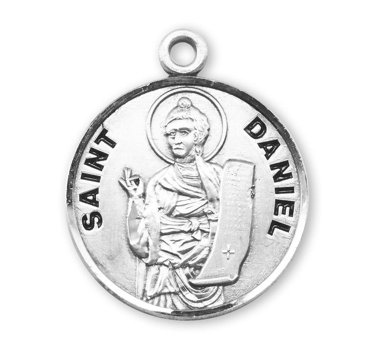 St Daniel Round Medal  20" Chain