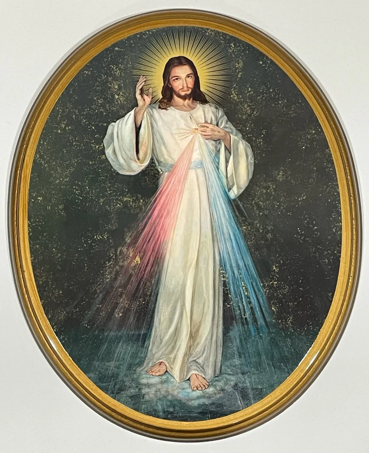 10" Divine Mercy Plaque