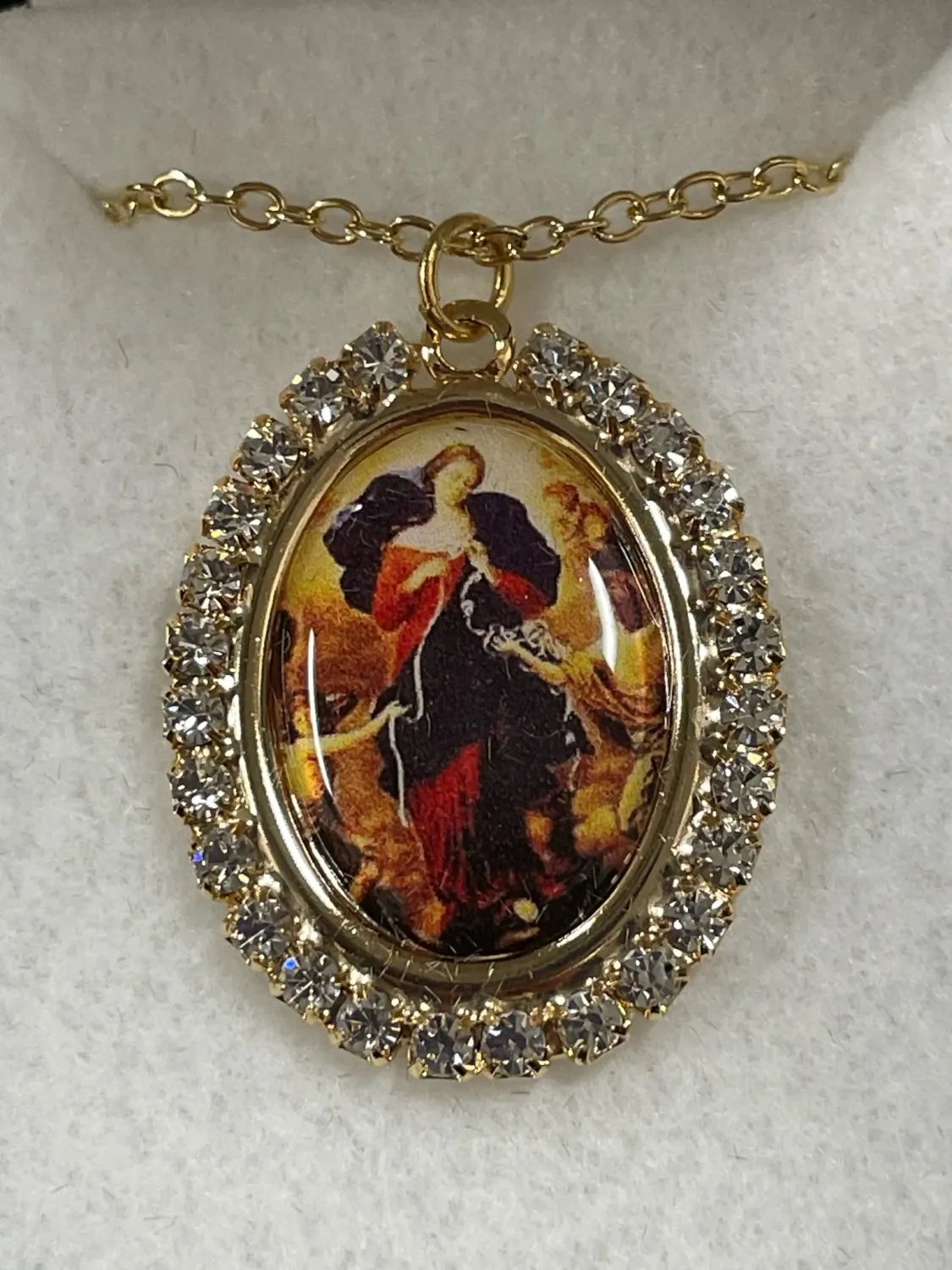 Undoer of Knots Photo Neclace