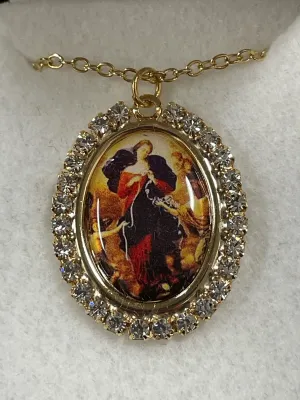 Undoer of Knots Photo Neclace