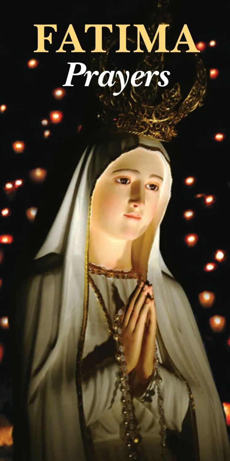 Fatima Prayers Pamphlet