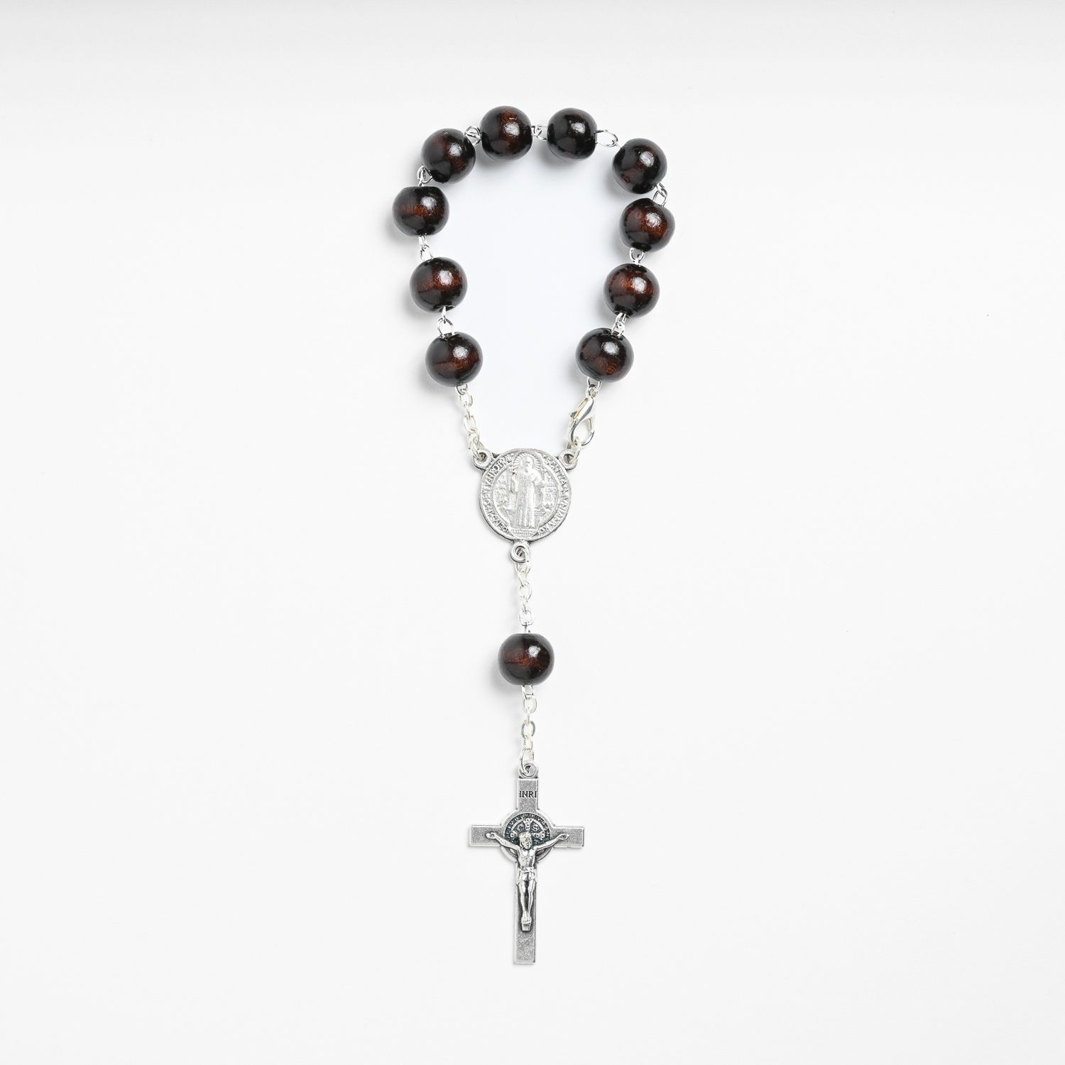Brown Benedict Auto Rosary